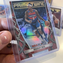 NBA HOOPS Bradley Beal /10 Artist Proof 👨‍🎨 Prime Twine Card Hologram Gem 2023