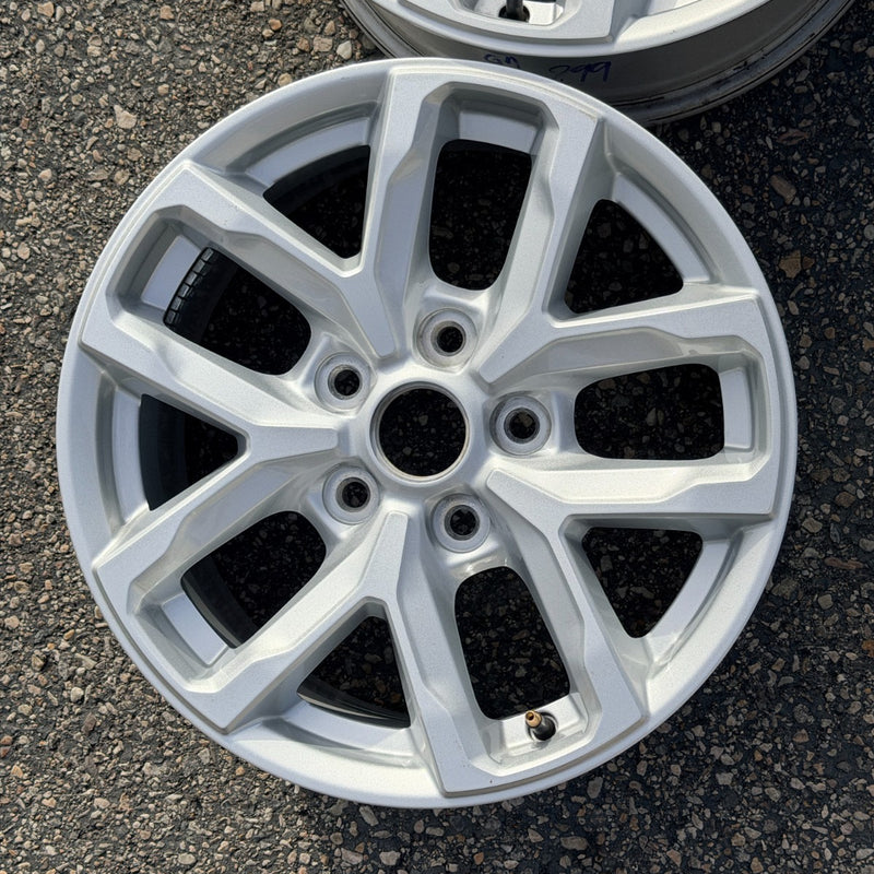 17 JEEP GLADIATOR RUBICON BLACK 392 5X127 OEM FACTORY STOCK WHEELS RIMS WRANGLER