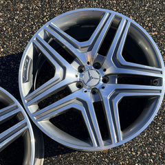 20 MERCEDES BENZ GLE ML63 GLS ML350 ML55 AMG OEM FACTORY STOCK WHEELS RIMS 5x112