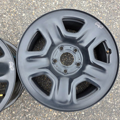 17 JEEP WRANGLER RUBICON BLACK 392 5X127 OEM FACTORY STOCK WHEELS RIMS GLADIATOR