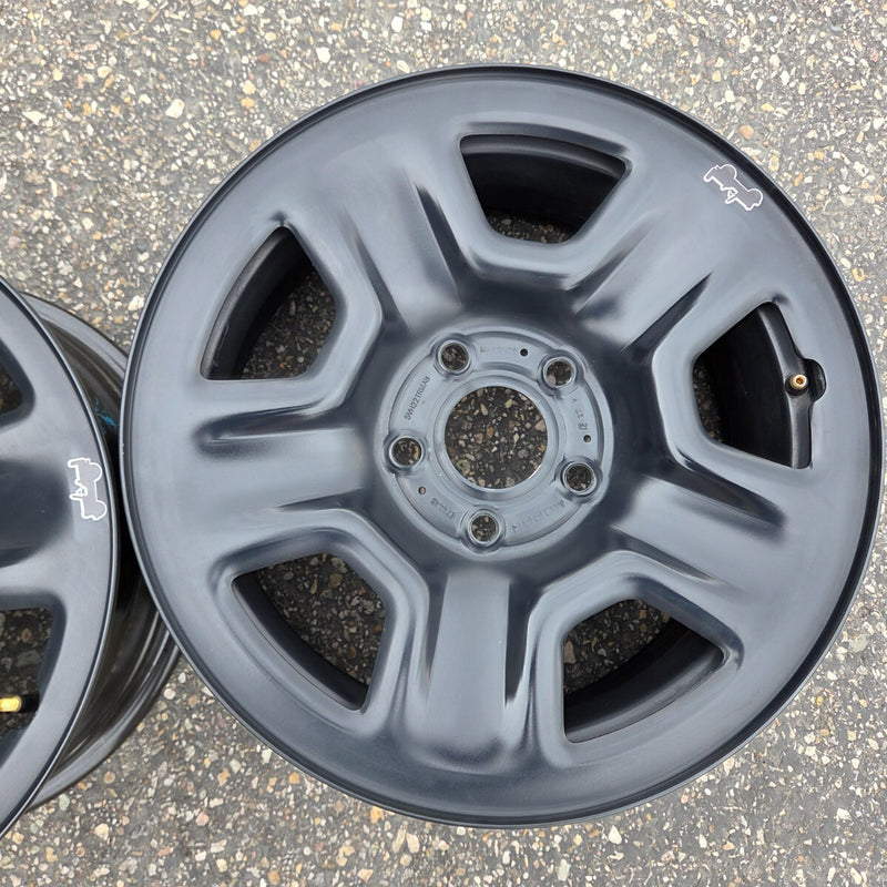 17 JEEP WRANGLER RUBICON BLACK 392 5X127 OEM FACTORY STOCK WHEELS RIMS GLADIATOR