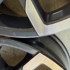 17 EQUINOX 5X115 TRAILBLAZER CHEVROLET OEM FACTORY STOCK WHEELS RIMS BLACK ACTIV