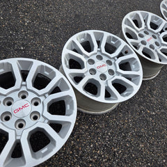 18 GMC SIERRA AT4X ZR2 SALTA AEV 1500 BISON 6X5.5 OEM FACTORY STOCK WHEELS RIMS