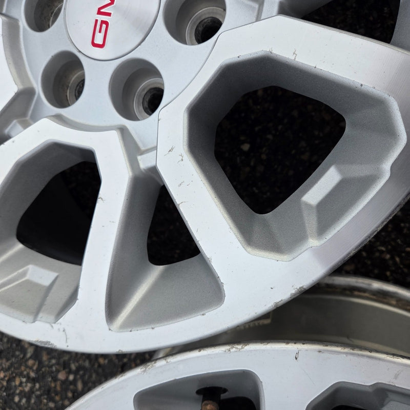 18 GMC SIERRA AT4X ZR2 SALTA AEV 1500 BISON 6X5.5 OEM FACTORY STOCK WHEELS RIMS